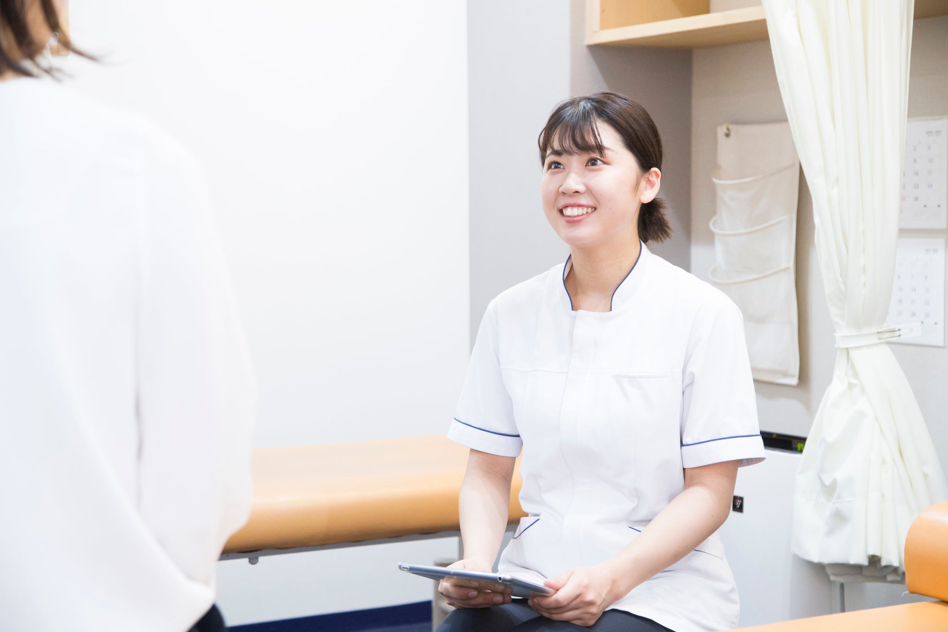 施術前には不調などのお悩みを徹底的にヒアリング