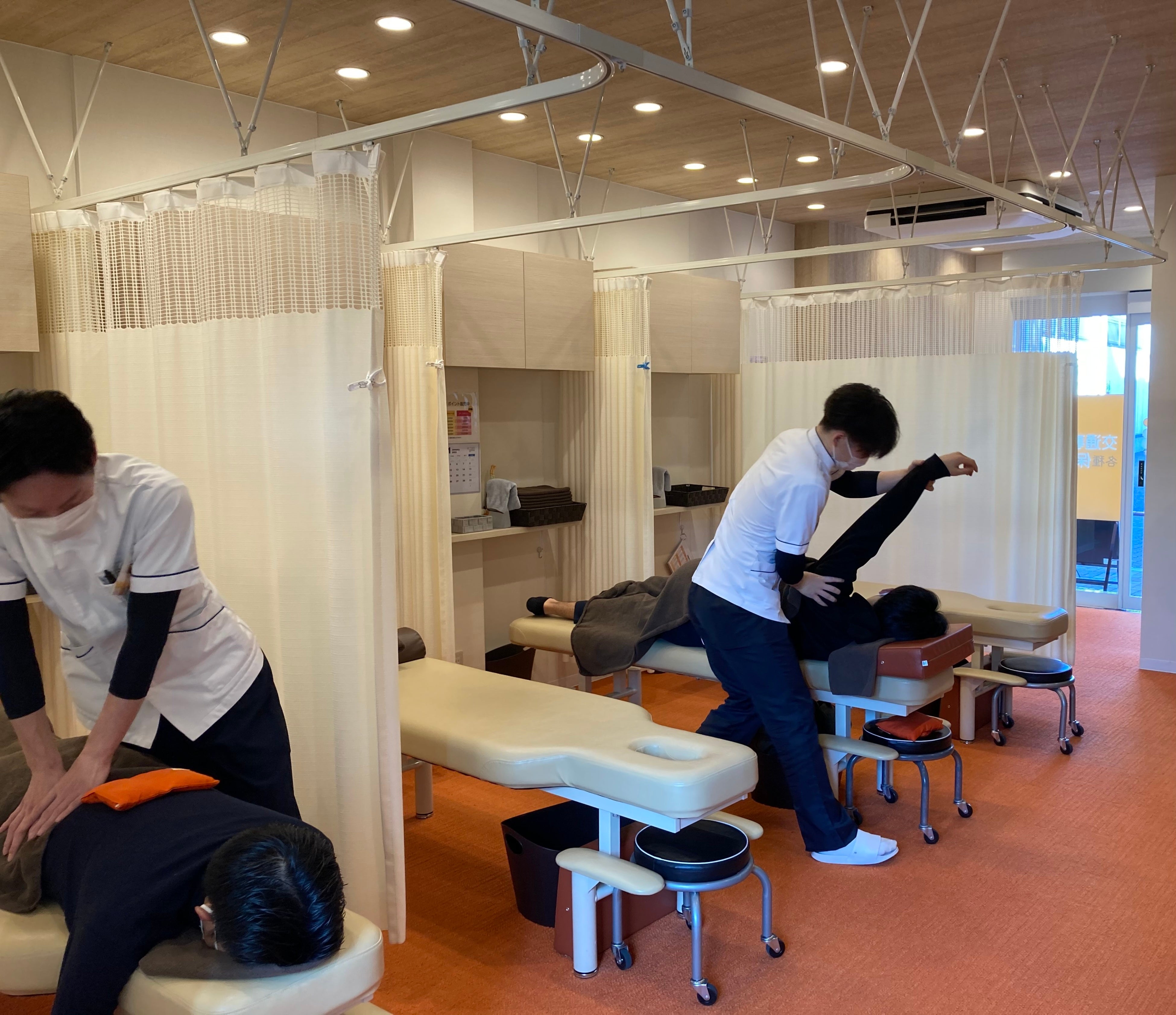 店舗イメージ（施術提供時は、感染症対策を強化して実施しています）