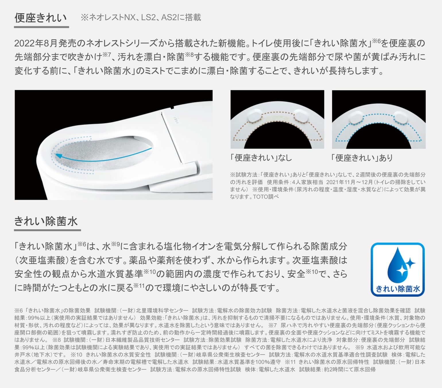 便座きれい