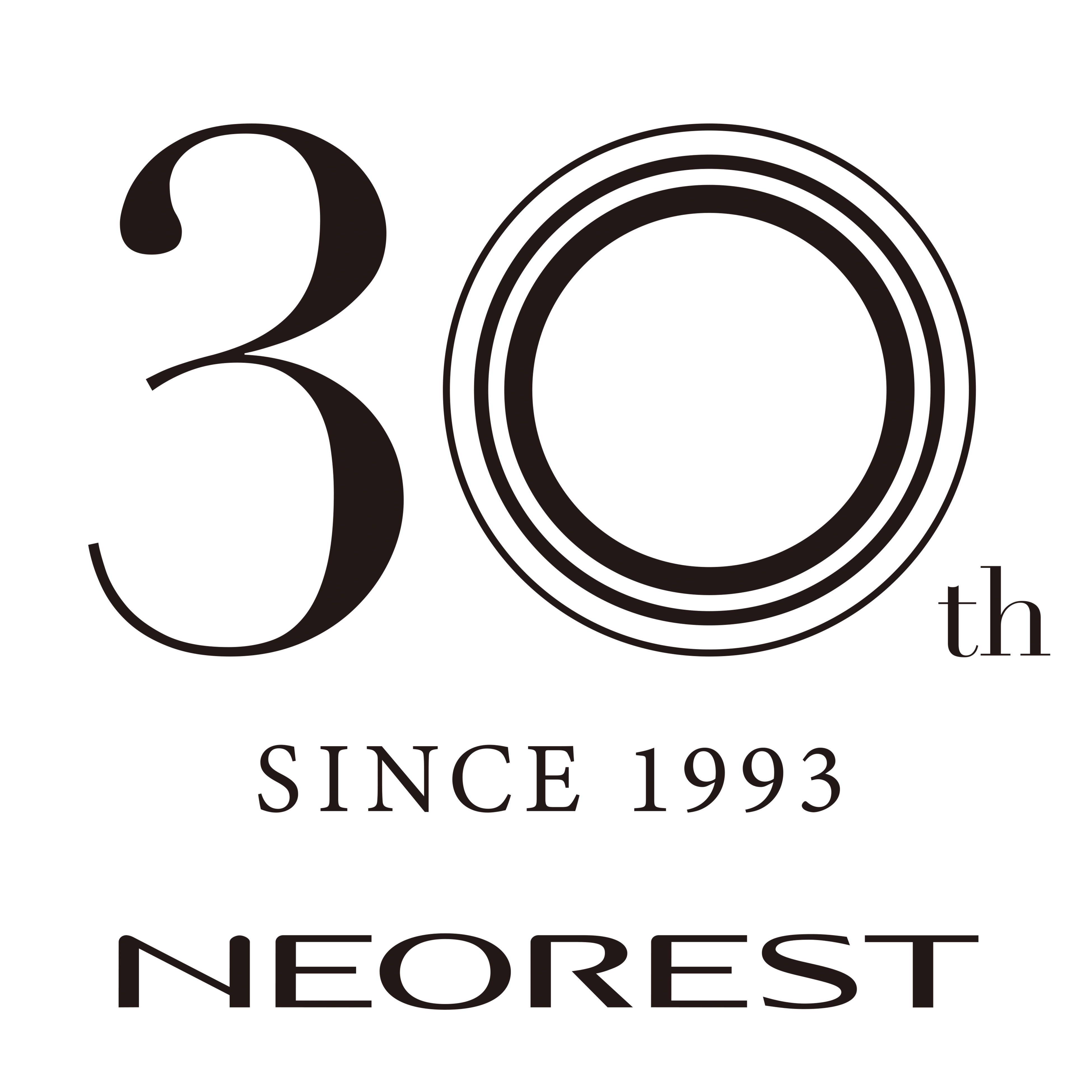 ネオレスト30周年ロゴ