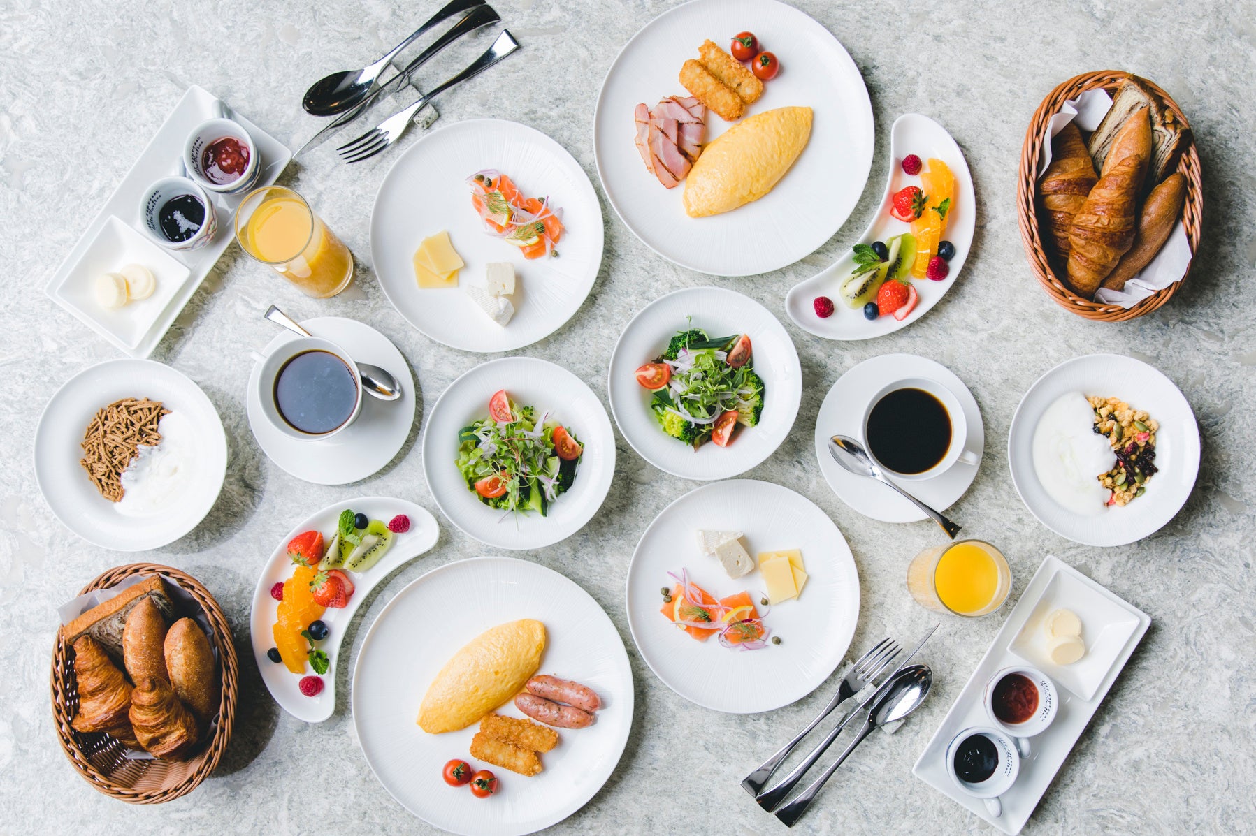 朝食イメージ（ビュッフェ）