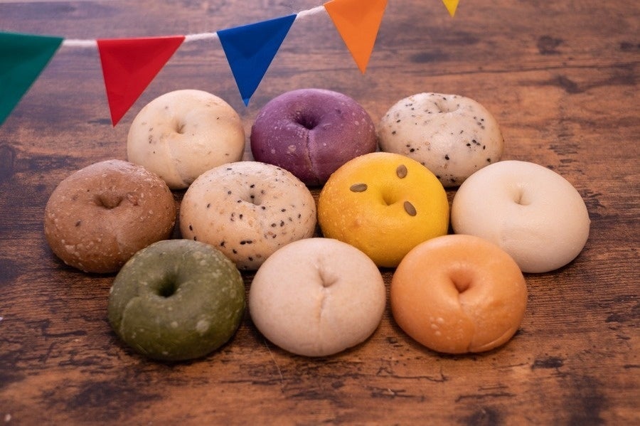 トップレベルの人気店のシンプルベーグルセット