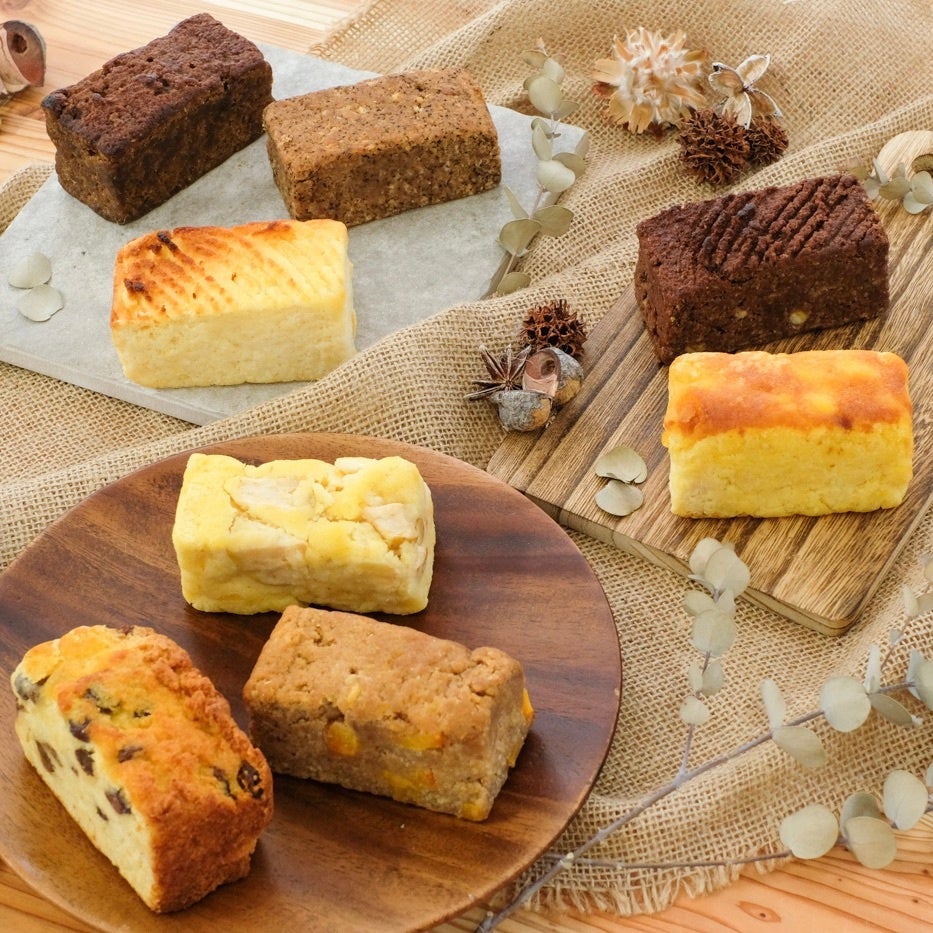 おからとお水のパウンドケーキ8種類組み合わせ rebake