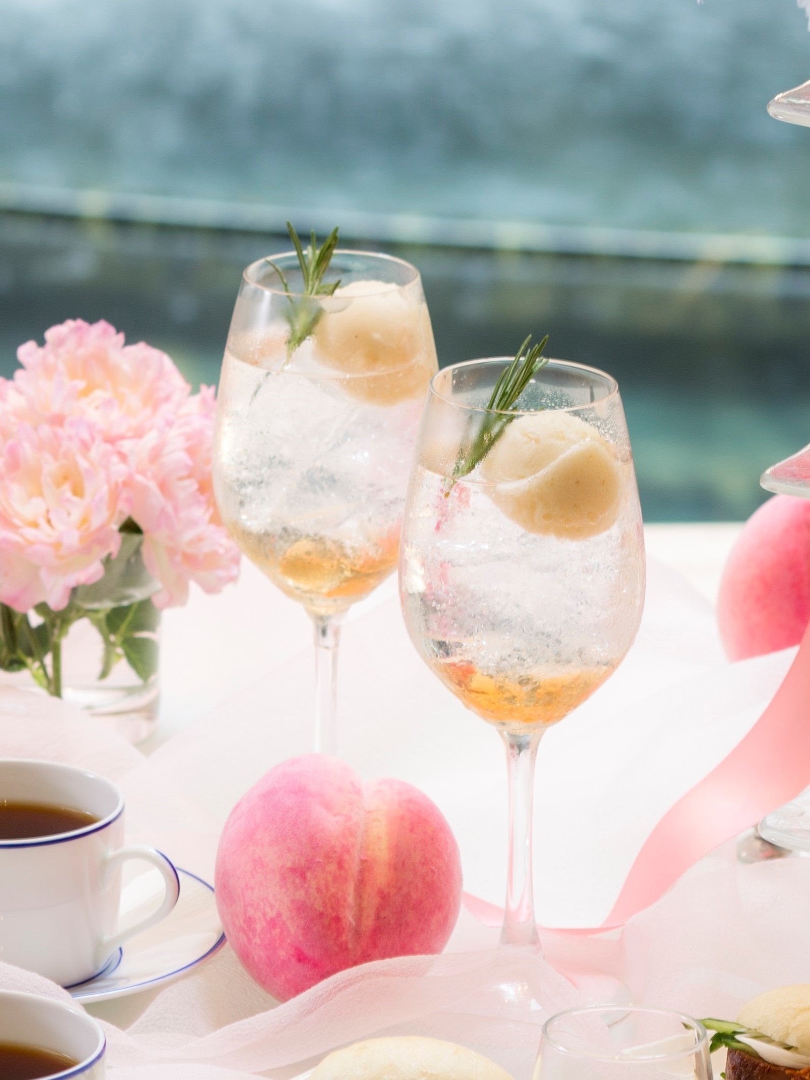 ピーチフラッペソーダ