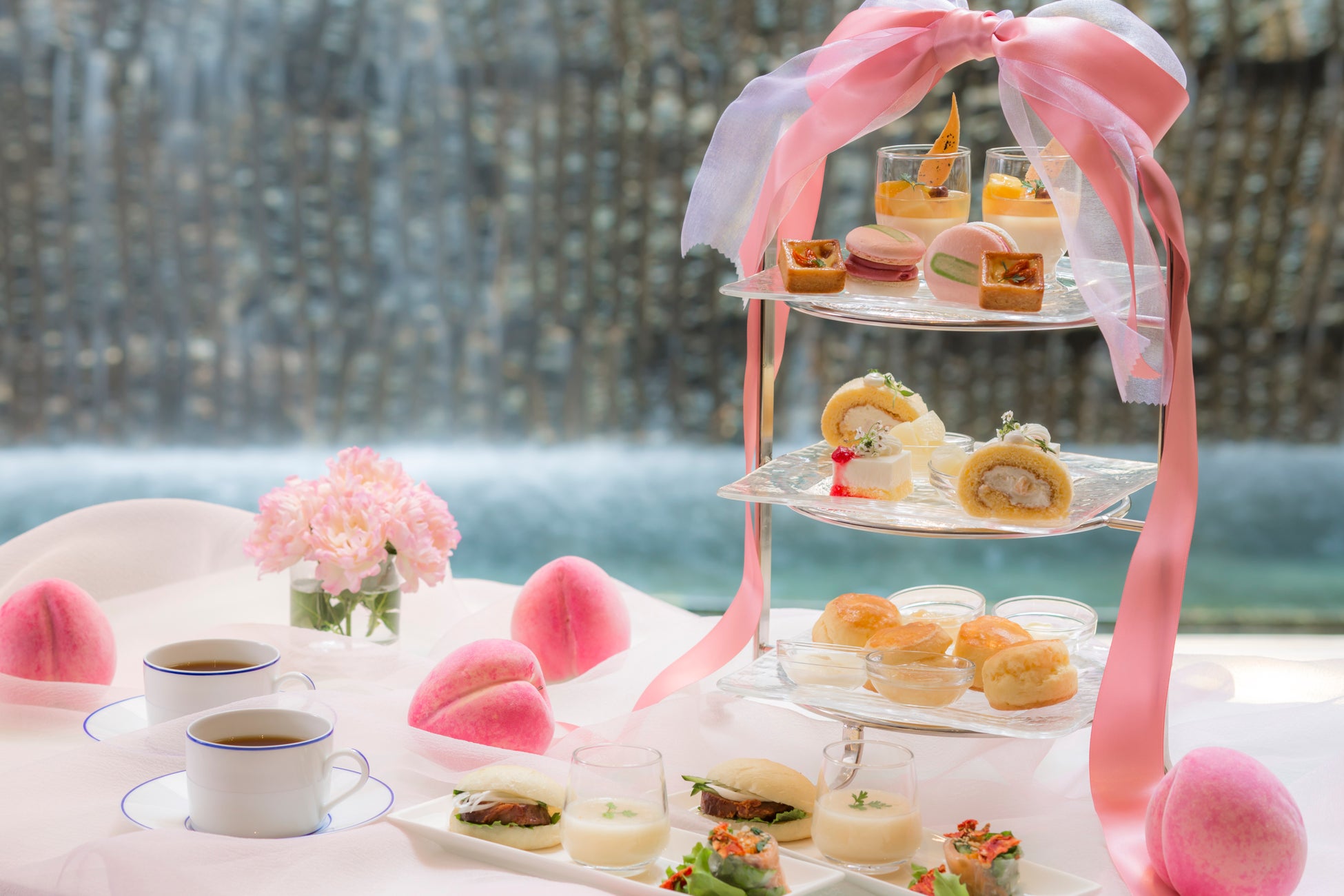 桃 アジアンスイーツ パステルカラーの夏感スイーツ新登場 桃のアフタヌーンティーセット シャングリラ 株式会社神戸ポートピアホテルのプレスリリース 桃 アジアンスイーツ パステルカラーの夏感スイーツ新登場 桃のアフタヌーンティーセット シャングリラ 株式会社神戸ポートピアホテルのプレスリリース