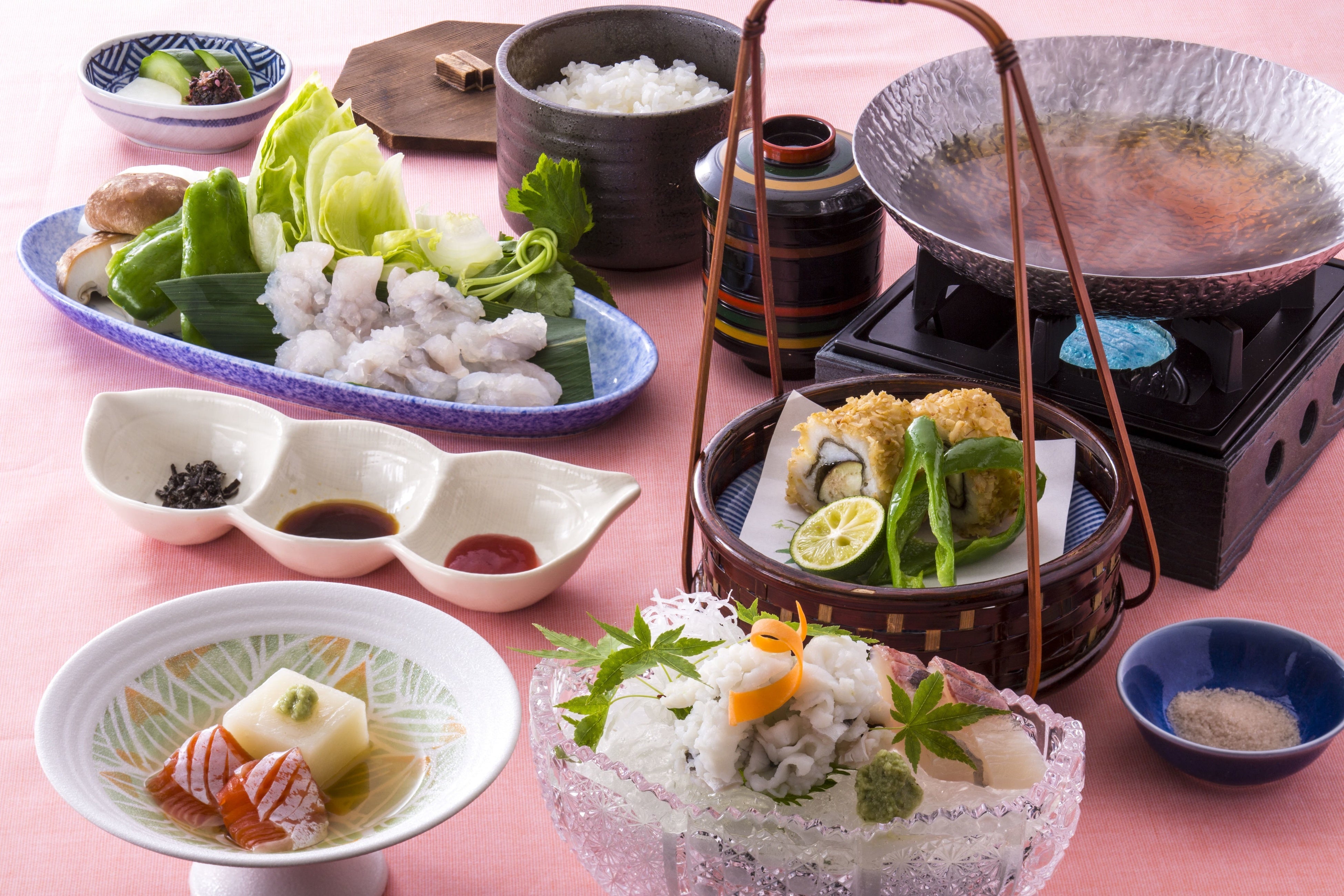 神戸 たむら　兵庫五国「食遊紀」淡路島産鱧すきランチ