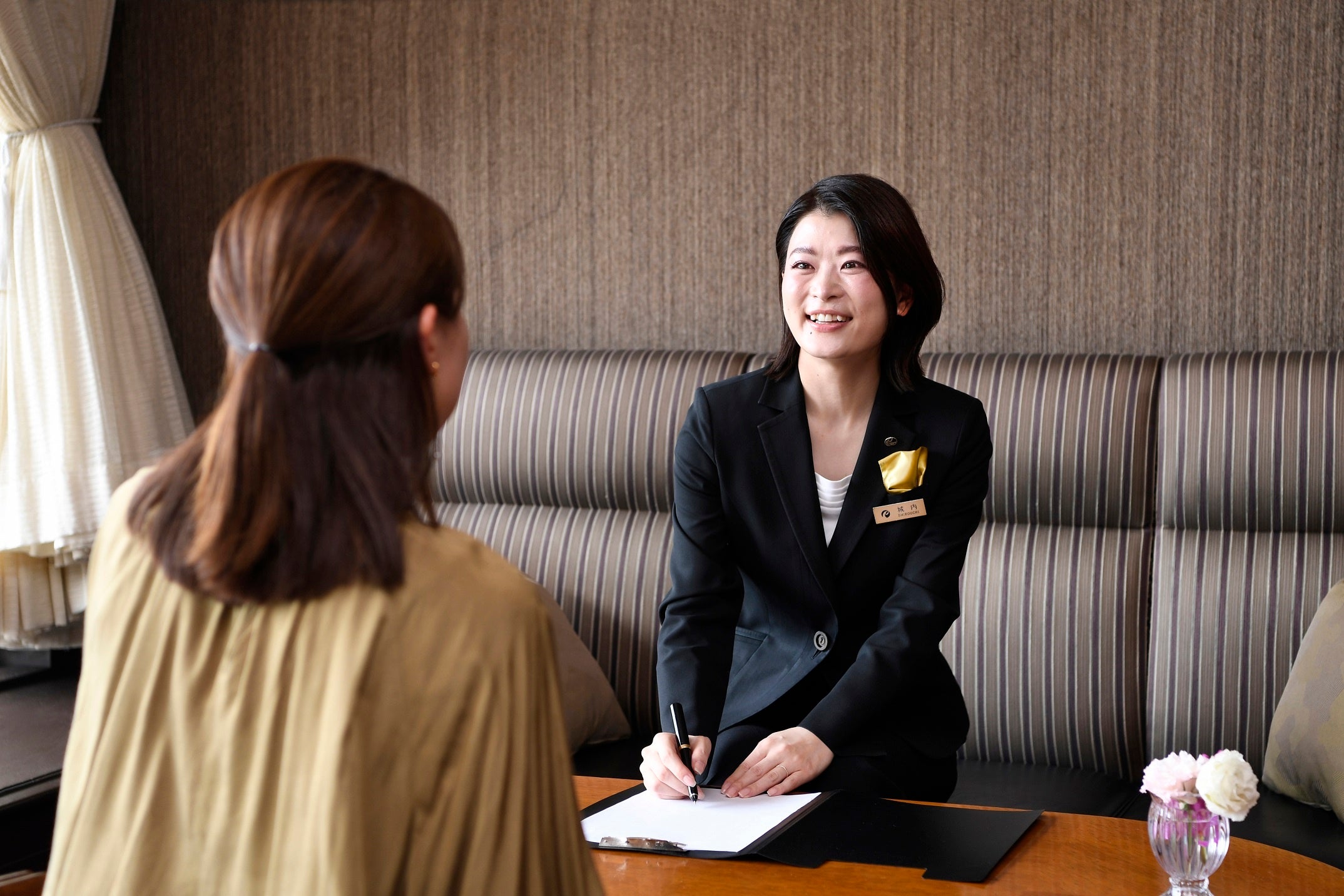 ポートピアホテルが開設する結婚相談所「マリッジ＆ライフ パートナーズクラブ」　カウンセリングイメージ