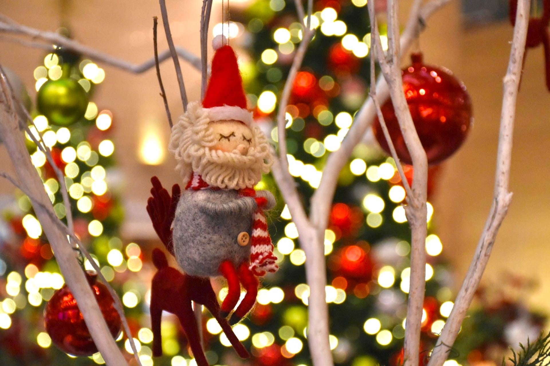 あたたかみのあるクリスマスを演出