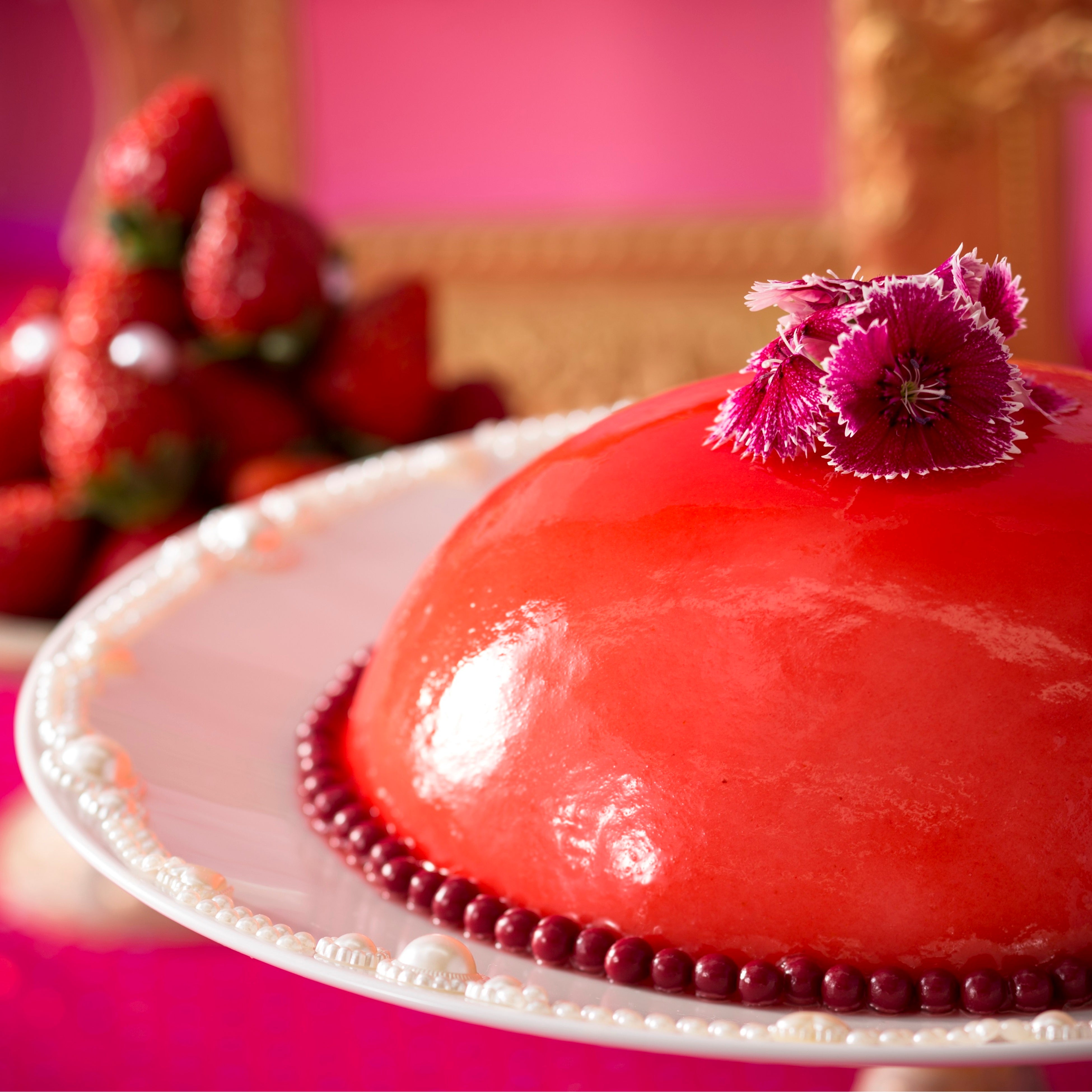 ペッシュビーニュとバニラのムース