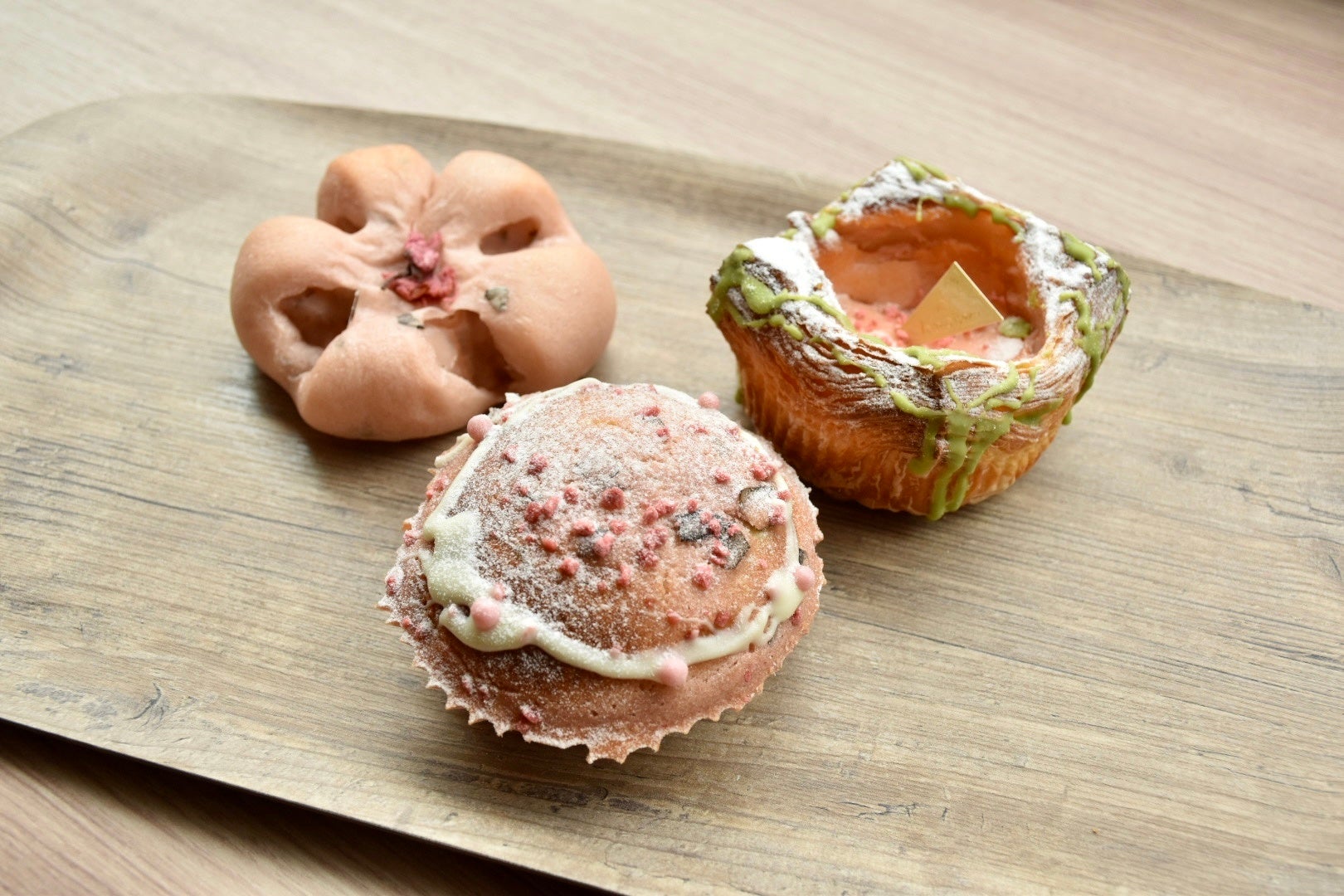 さくら香る、春限定新作パン