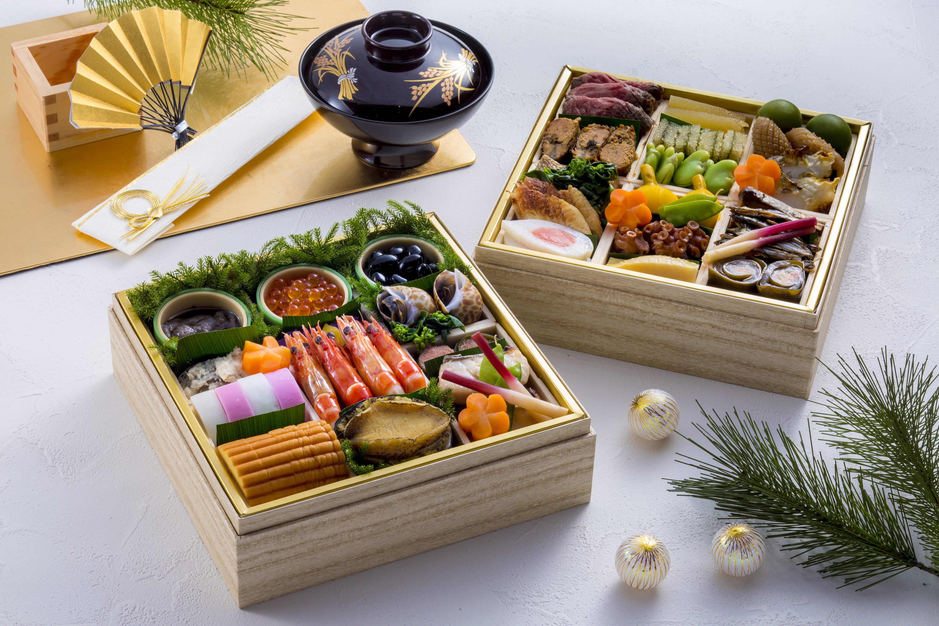 神戸 たむらの 和風おせち料理2段