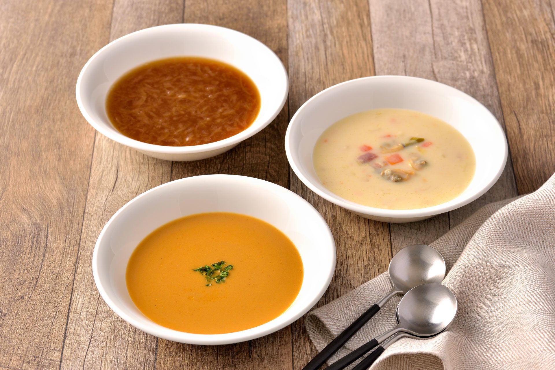 ホテルグルメ スープ3種詰め合わせ