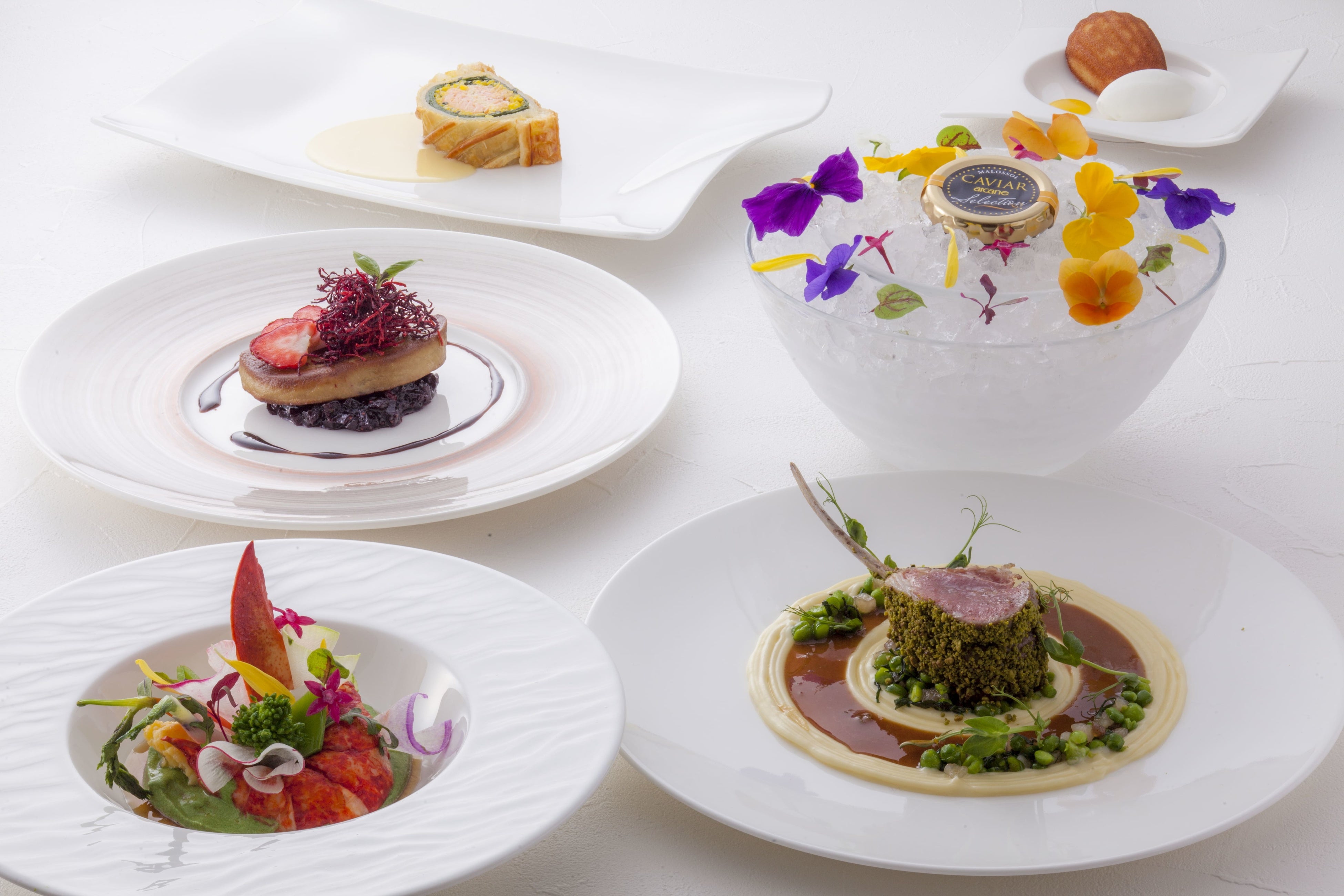  ディナー：メニューポートピア