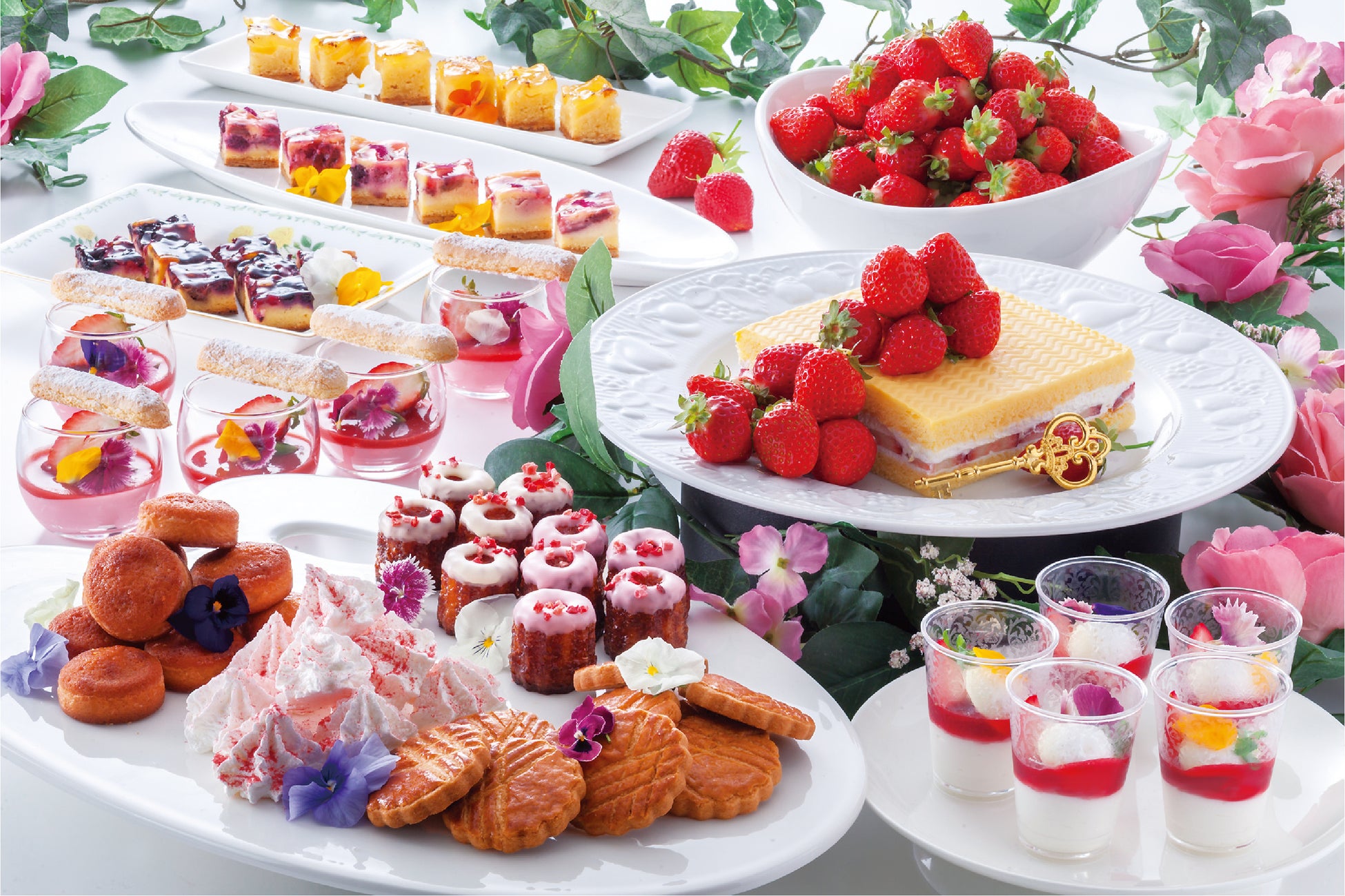 小説 秘密の花園 の世界を表現した いちごスイーツブッフェ 第2弾 フレンチガーデン 3月15日スタート 株式会社神戸ポートピアホテルのプレスリリース 小説 秘密の花園 の世界を表現した いちごスイーツブッフェ 第2弾 フレンチガーデン 3月15日スタート 株式会社神戸ポートピアホテルのプレスリリース