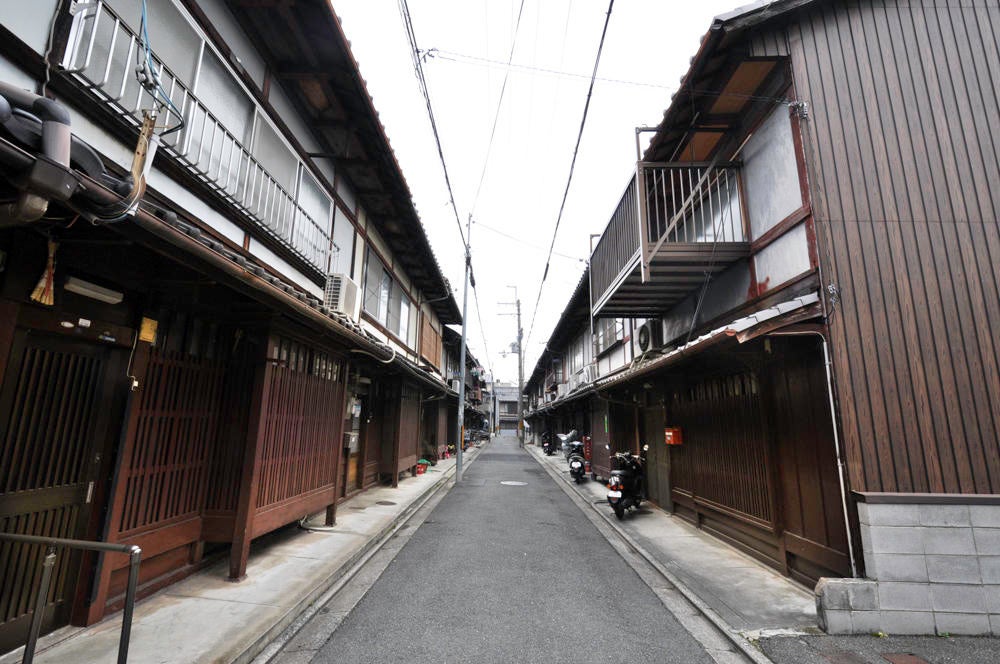 町家が並ぶ京都のまち