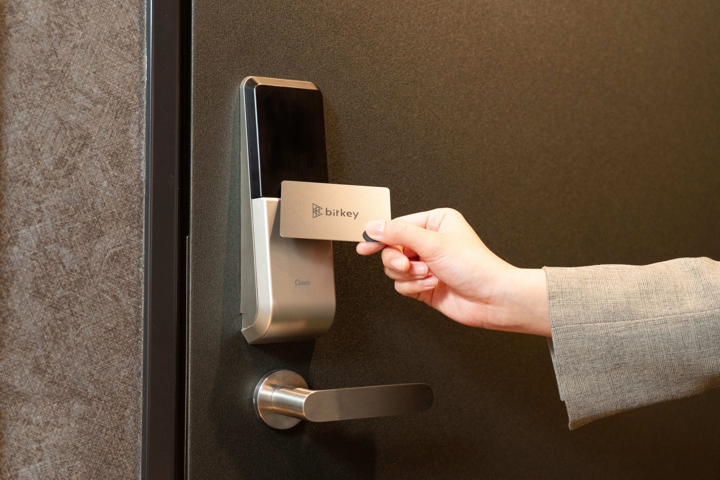 NFCカードでの解錠