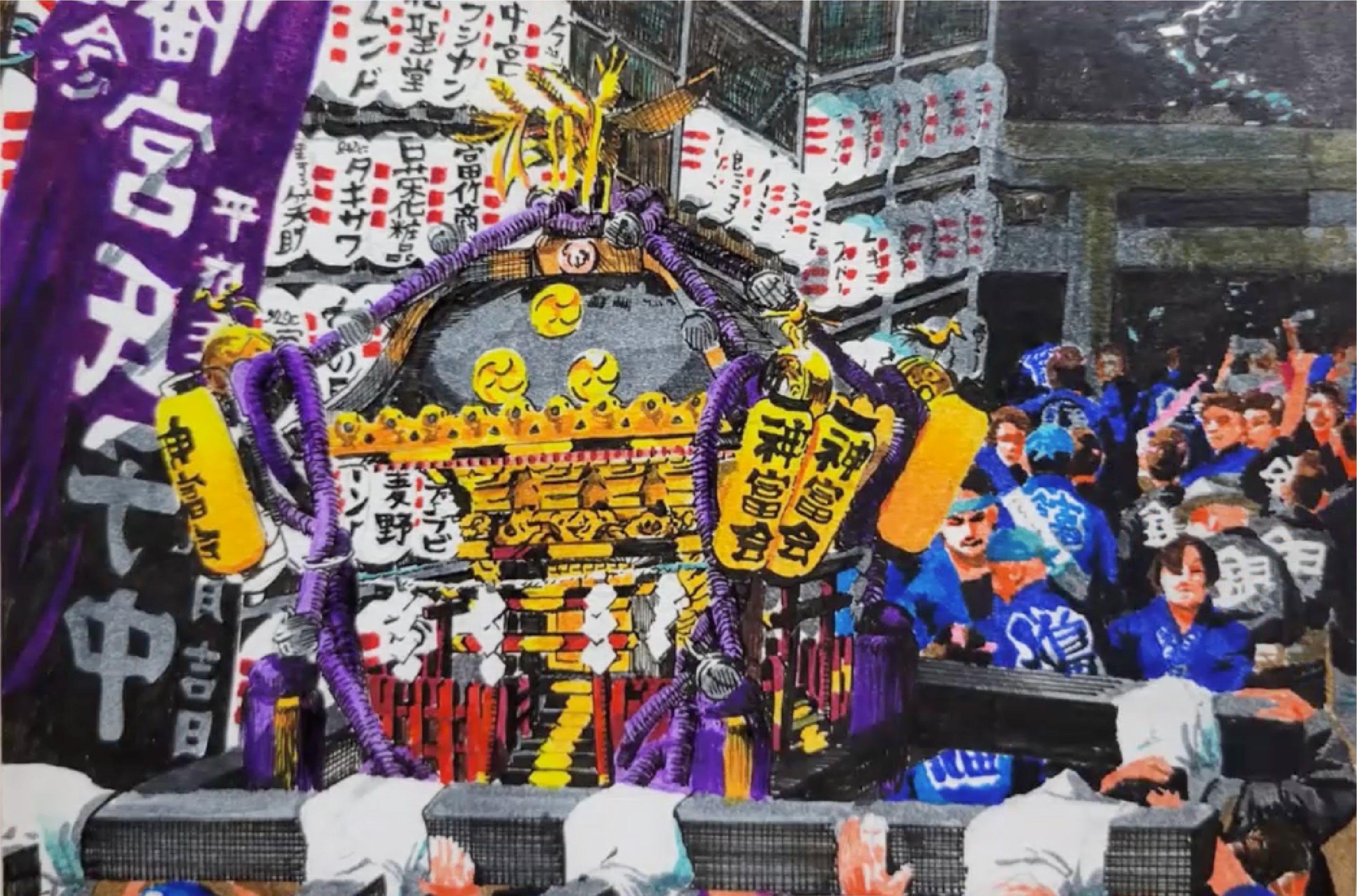 大賞は、東京キャンパス 美術デザインコース 1年 田川さん