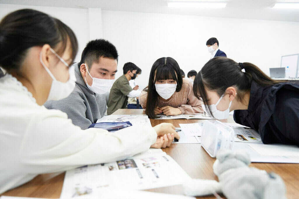 産学共同授業の様子
