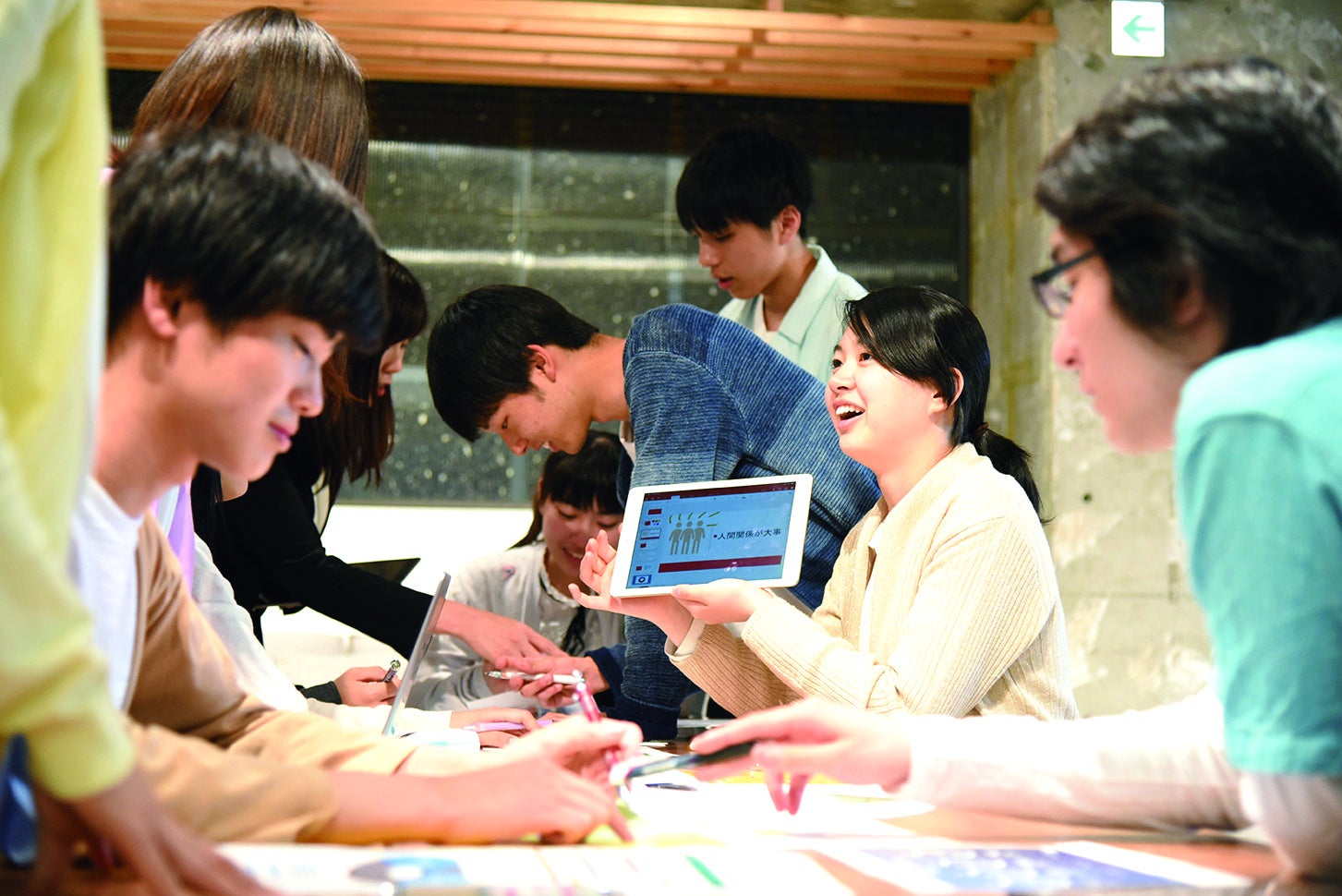 国連WFP協会と産学共同授業を実施