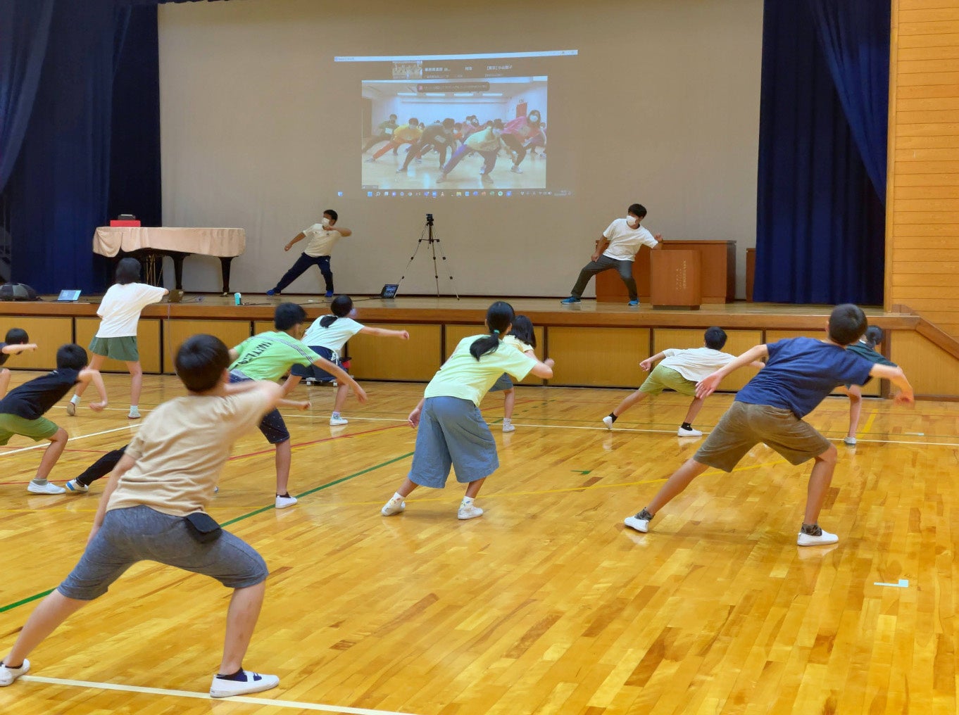 オンライン授業の様子