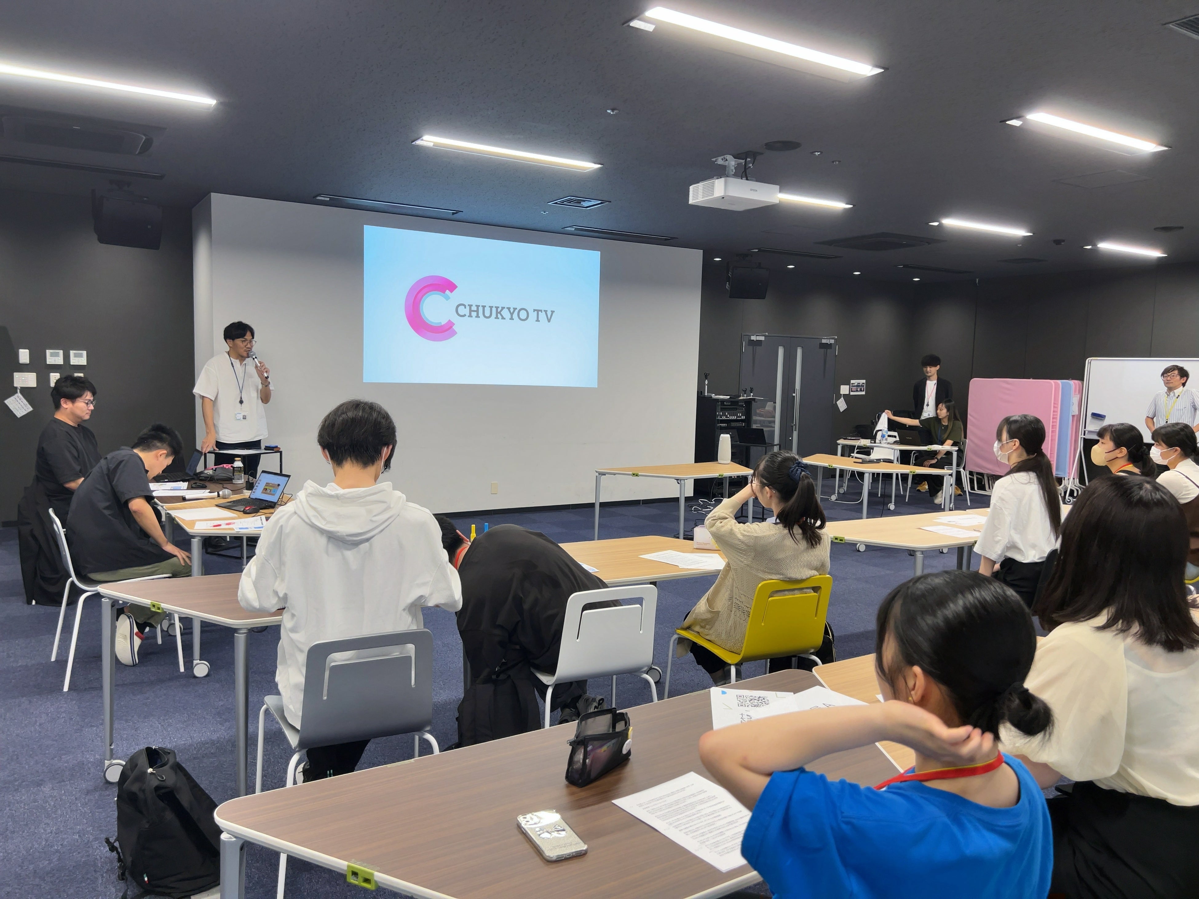 リアル対面での授業の様子