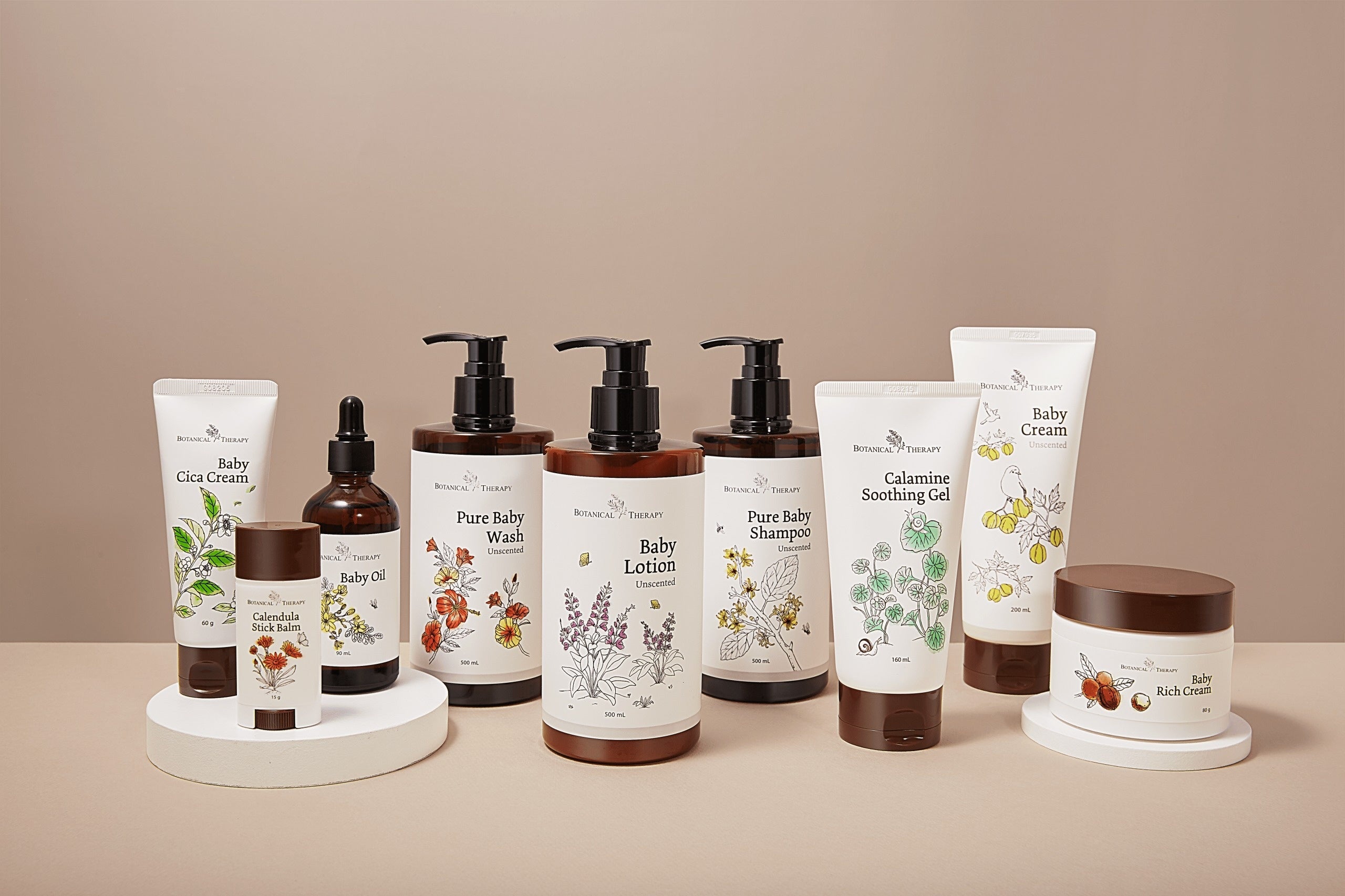 韓国発ベビー用 スキンケア商品「BOTANICAL THERAPY」