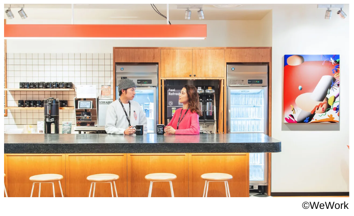 移転先オフィスより提供　イメージ図