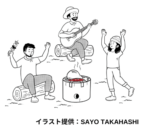 り楽しく手軽にキャンプを楽しんでもらいたい、WOODSTOCK