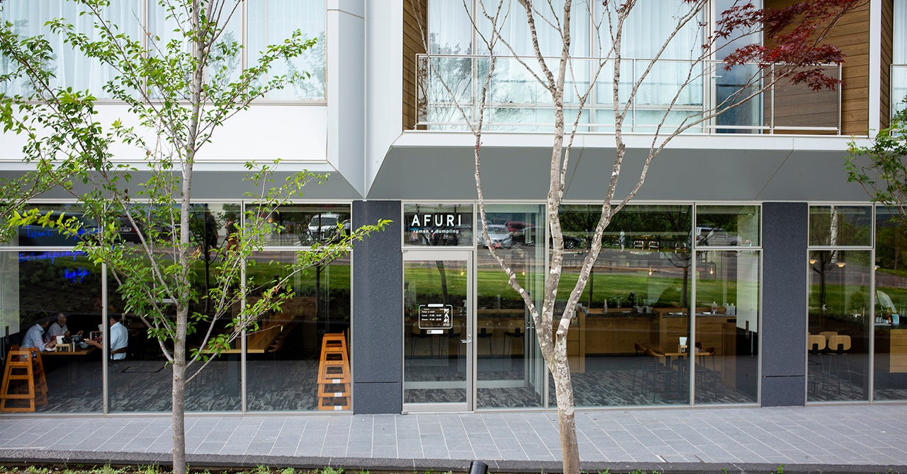 AFURI ramen＋dumpling 雪ニセコ 外観