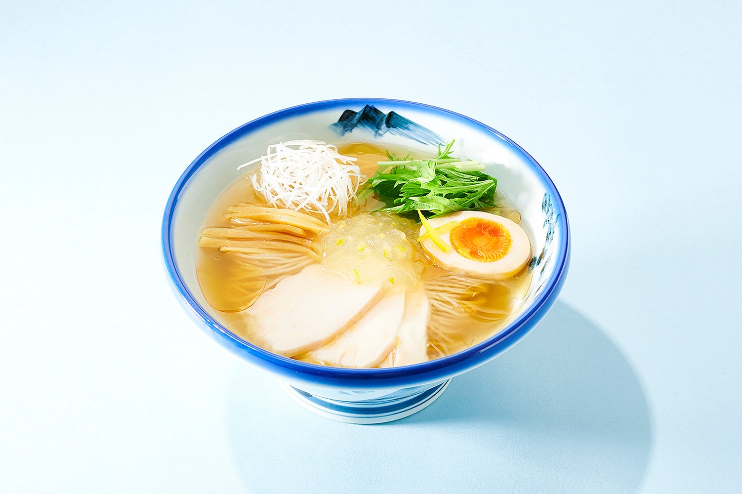 夏季限定：冷やし柚子塩麺