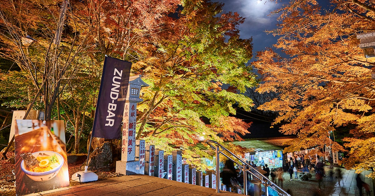 紅葉ライトアップ