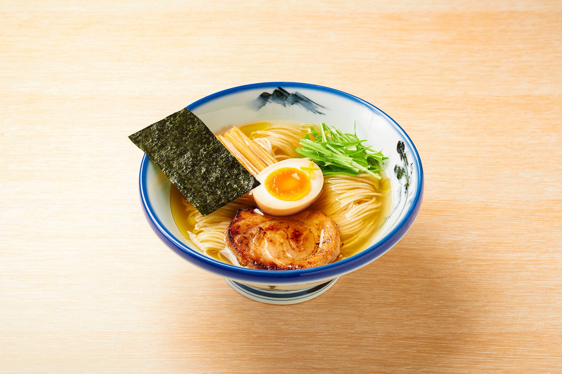看板メニュー「柚子塩らーめん」