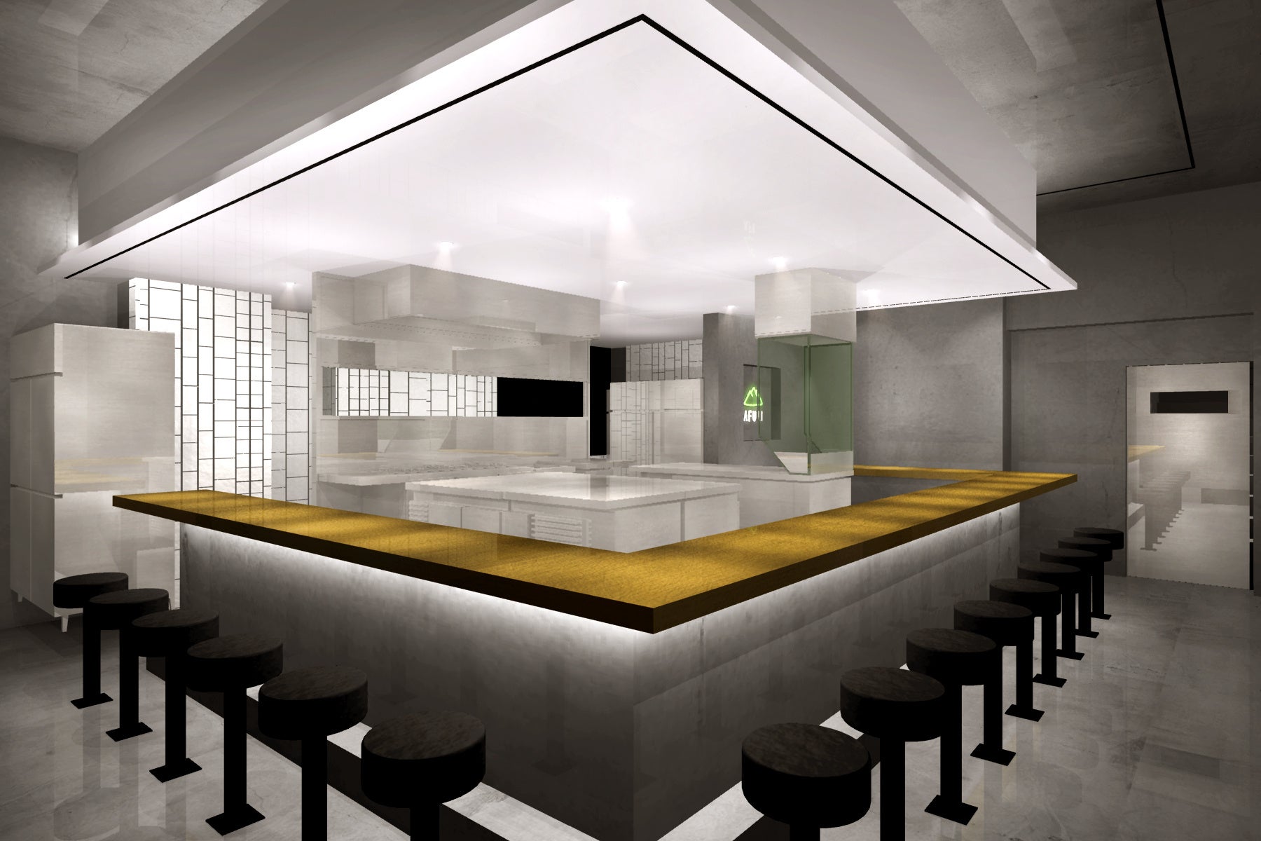 「AFURI 南青山」店内イメージ