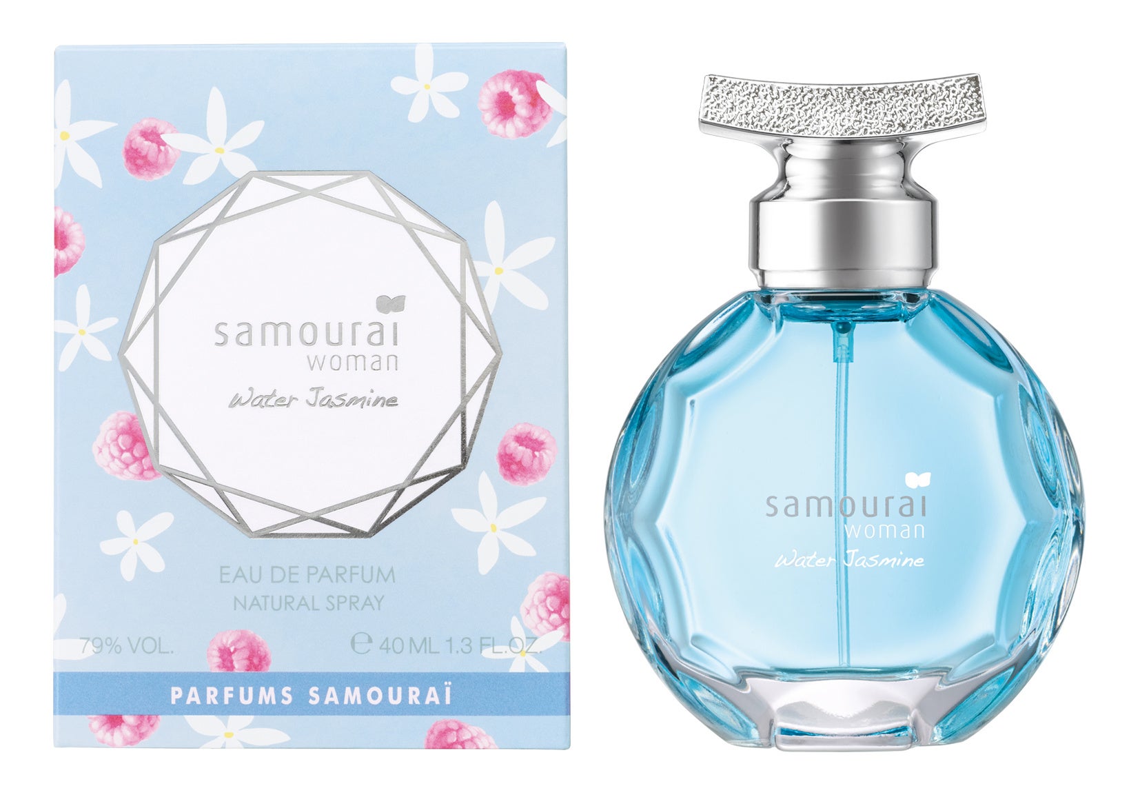 サムライウーマン　ウォータージャスミン　オードパルファム 容量：40mL　価格：6,600円（税込）