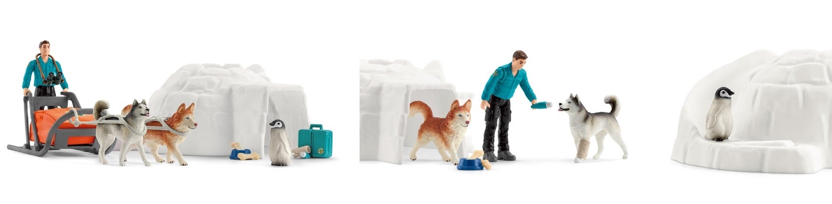 イグルーやペンギンなどレアな遊びができる