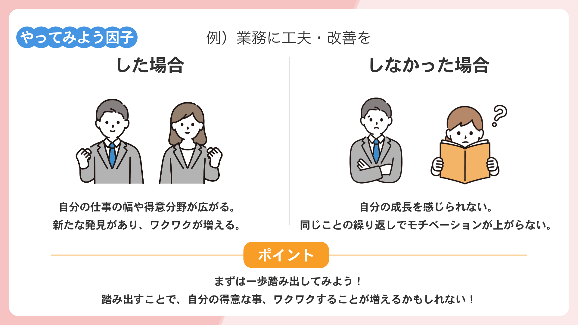 「やってみよう」因子