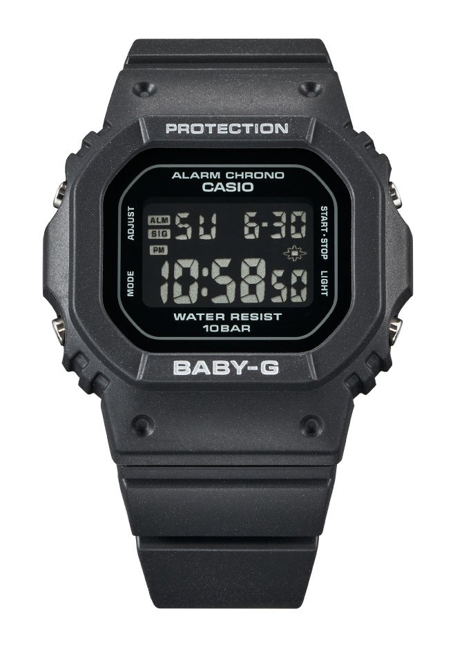 小ぶりサイズでフィット感を高めたスクエア型“BABY-G” | カシオ計算機