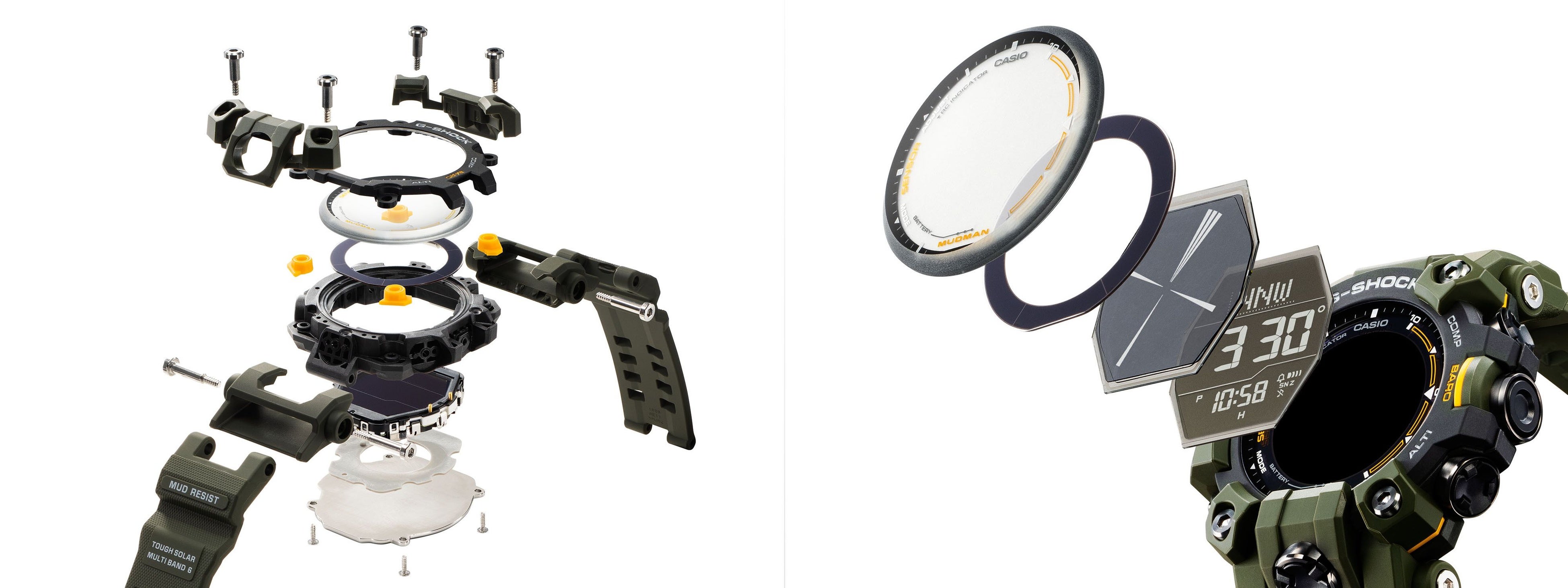 薄型化を実現した製品構造／視認性を高めた二層液晶