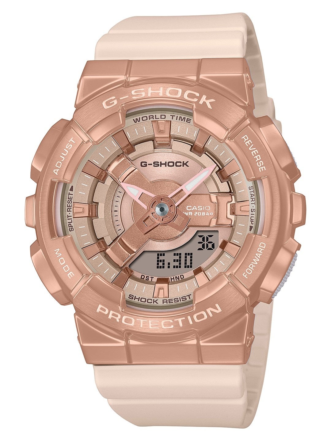 BABY-G ピンクゴールド 華やかなピンクゴールドが輝く小型の“G-SHOCK” | カシオ計算機