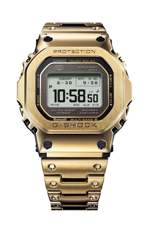 視認性に優れたMIP液晶搭載のフルメタル“G-SHOCK” | カシオ計算機株式