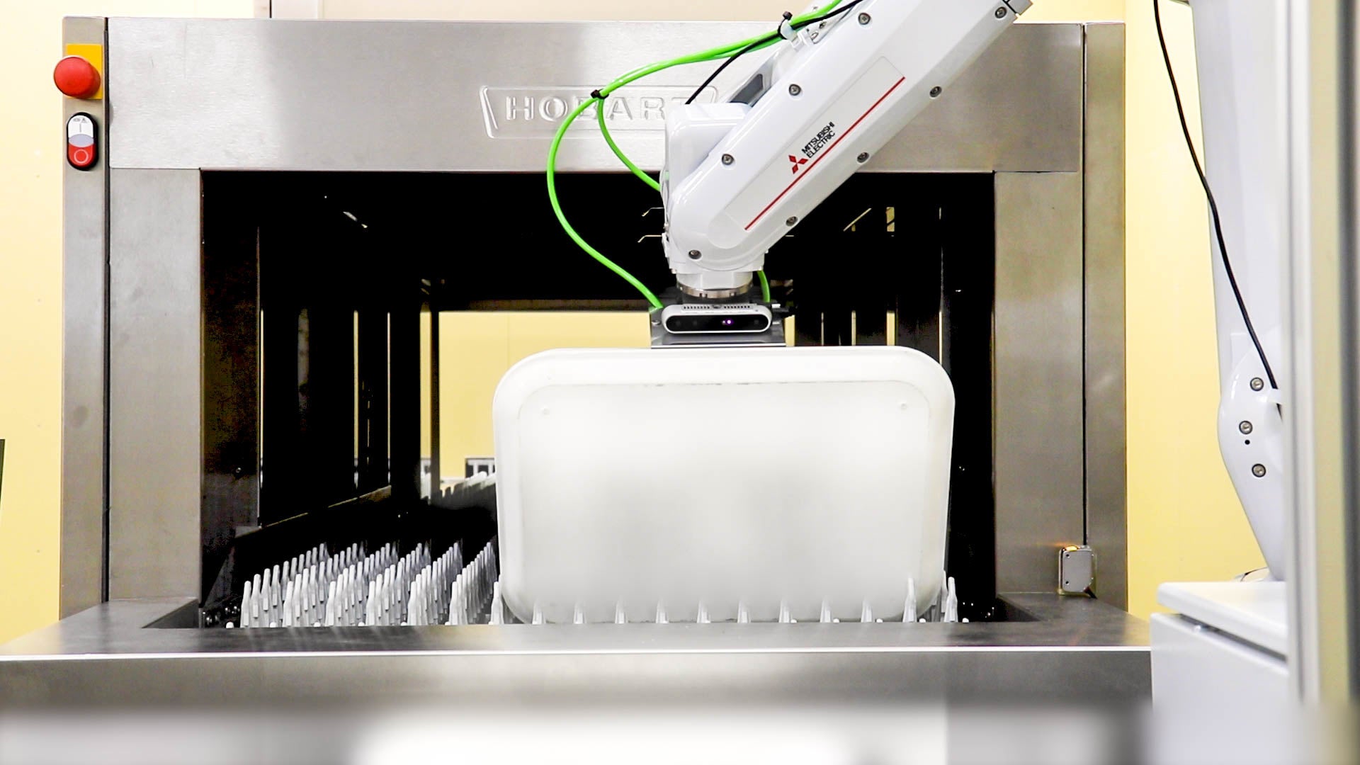 展示しているロボットシステム