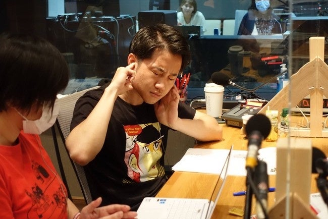 ジャッジ中の北村真平アナ