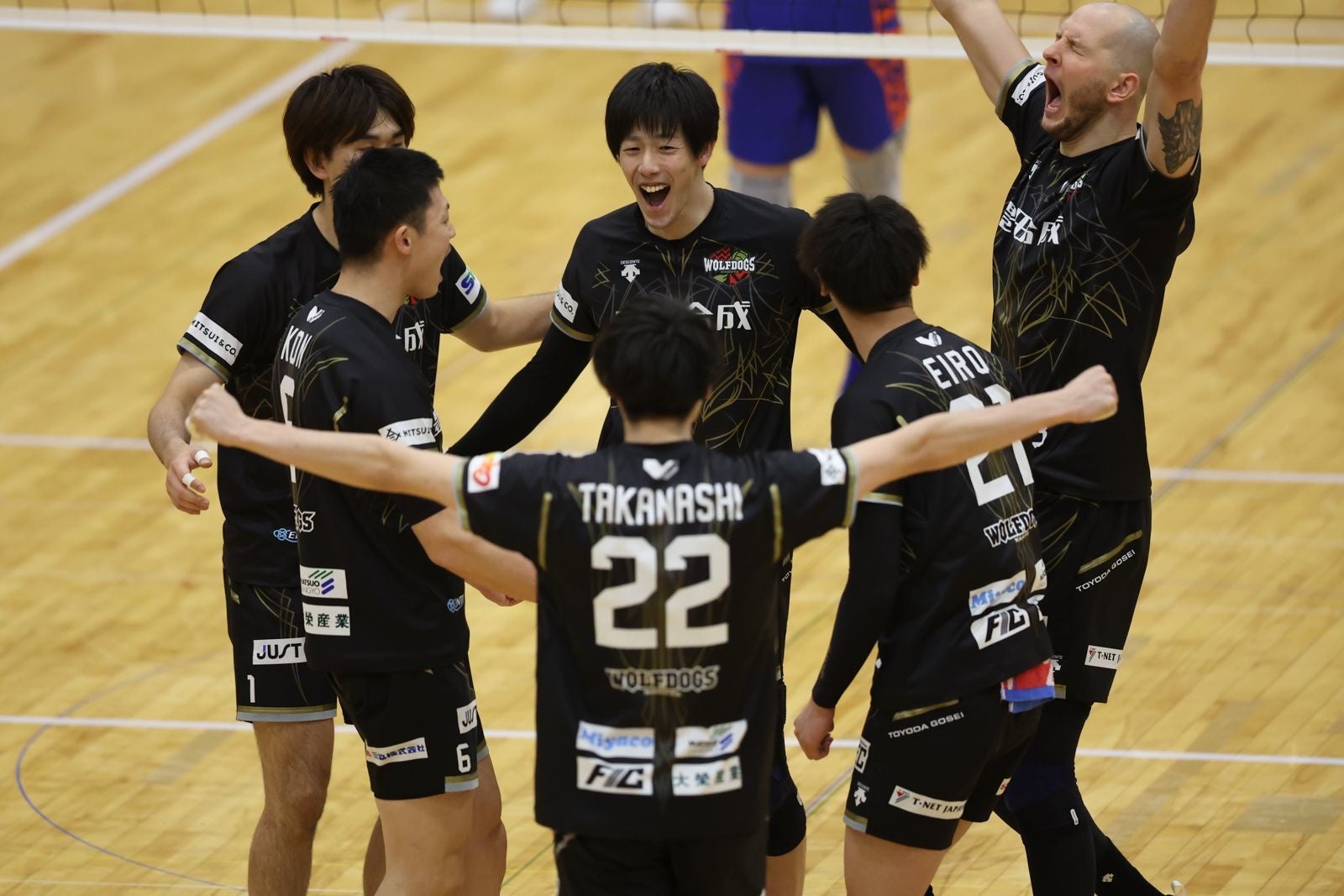 ストレートで勝利を収めたWD名古屋 2月26日 対東レ 第2セット