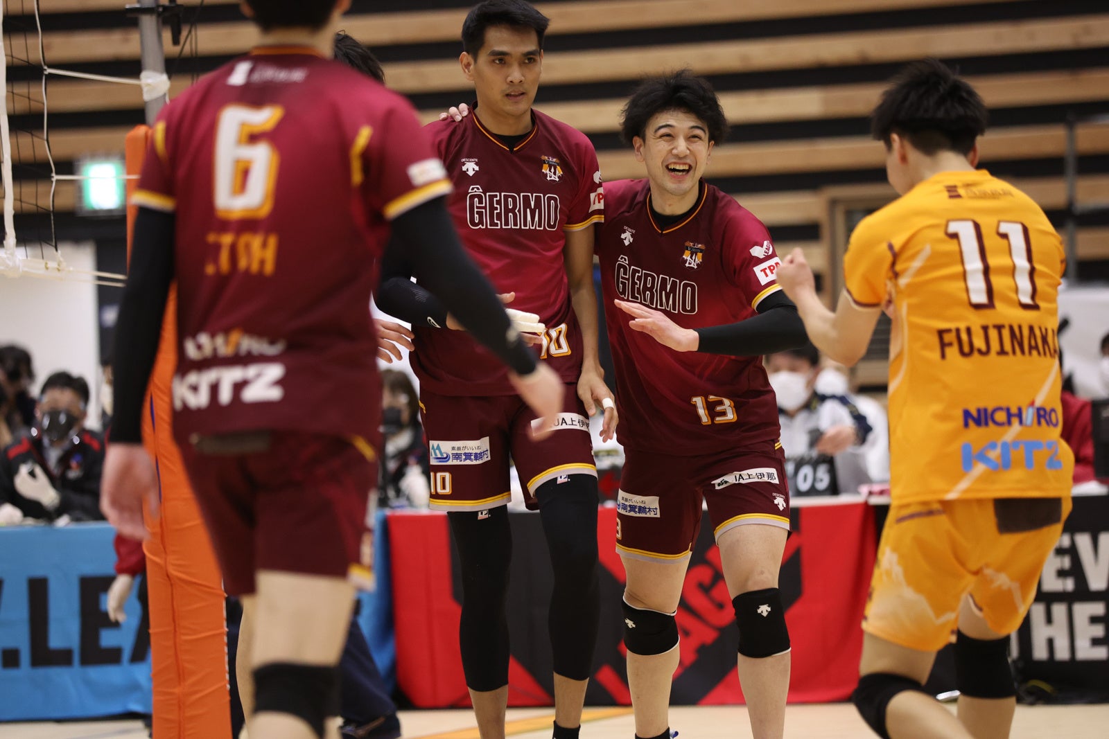 フルセットの末惜しくも敗れたが善戦したVC長野 3月5日 対JT広島戦 第4セット