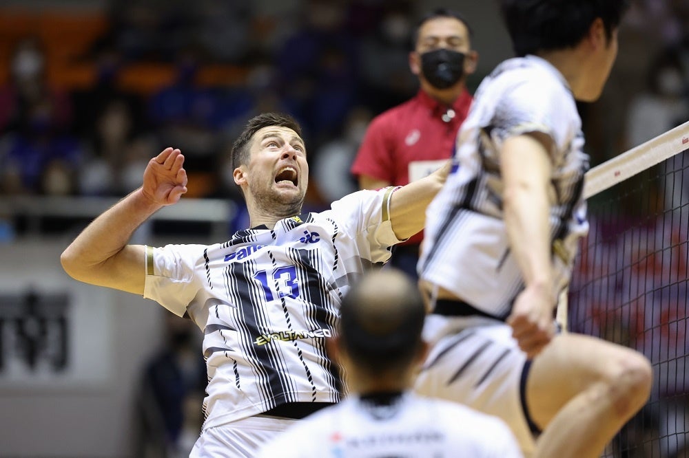 ファイナル進出を決めたパナソニック・クビアク,ミハウ 写真は3月27日 対FC東京戦