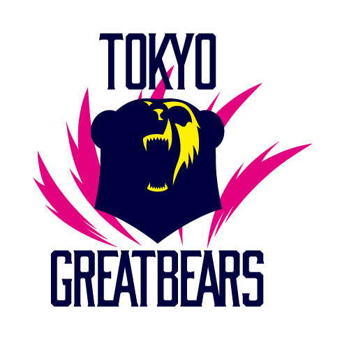 新チーム名（東京グレートベアーズ（東京GB））とともに Vリーグ理事会にて承認されたロゴマーク
