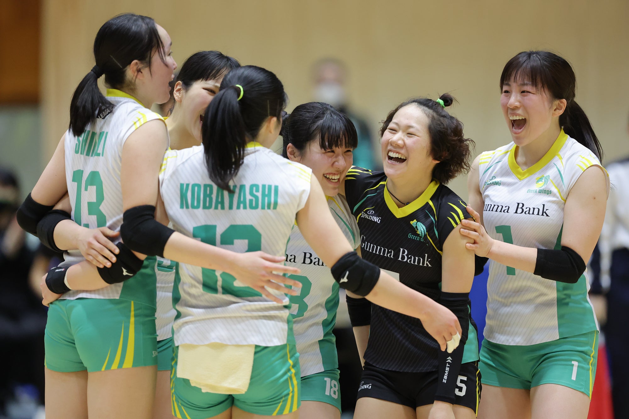 昨日の敗戦を引きずることなくストレートで勝利した群馬銀行 2月5日 対 ヴィアティン戦 第3セット