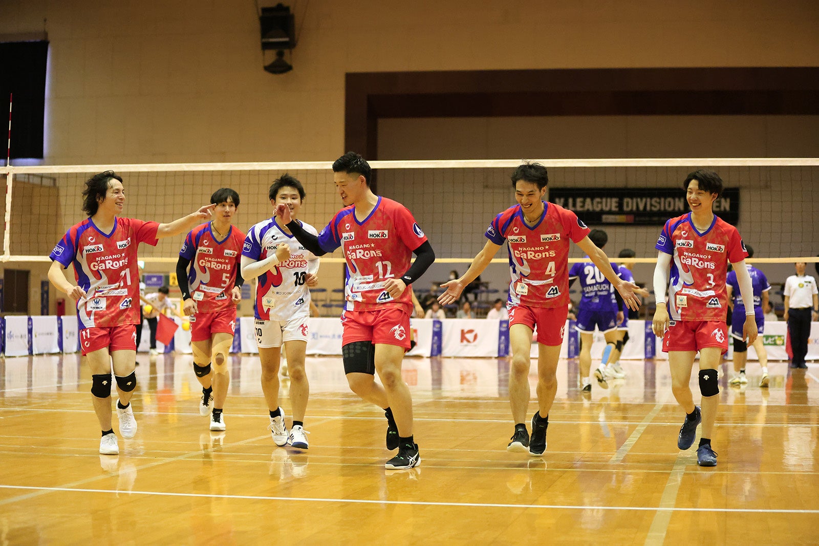 開幕戦快勝のスタートを切った長野GR 11月4日 対デルフィーノ戦 第3セット