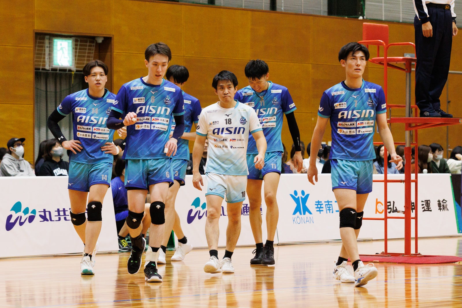 ホームの後押しを受け勝利したアイシンは首位に浮上 対埼玉