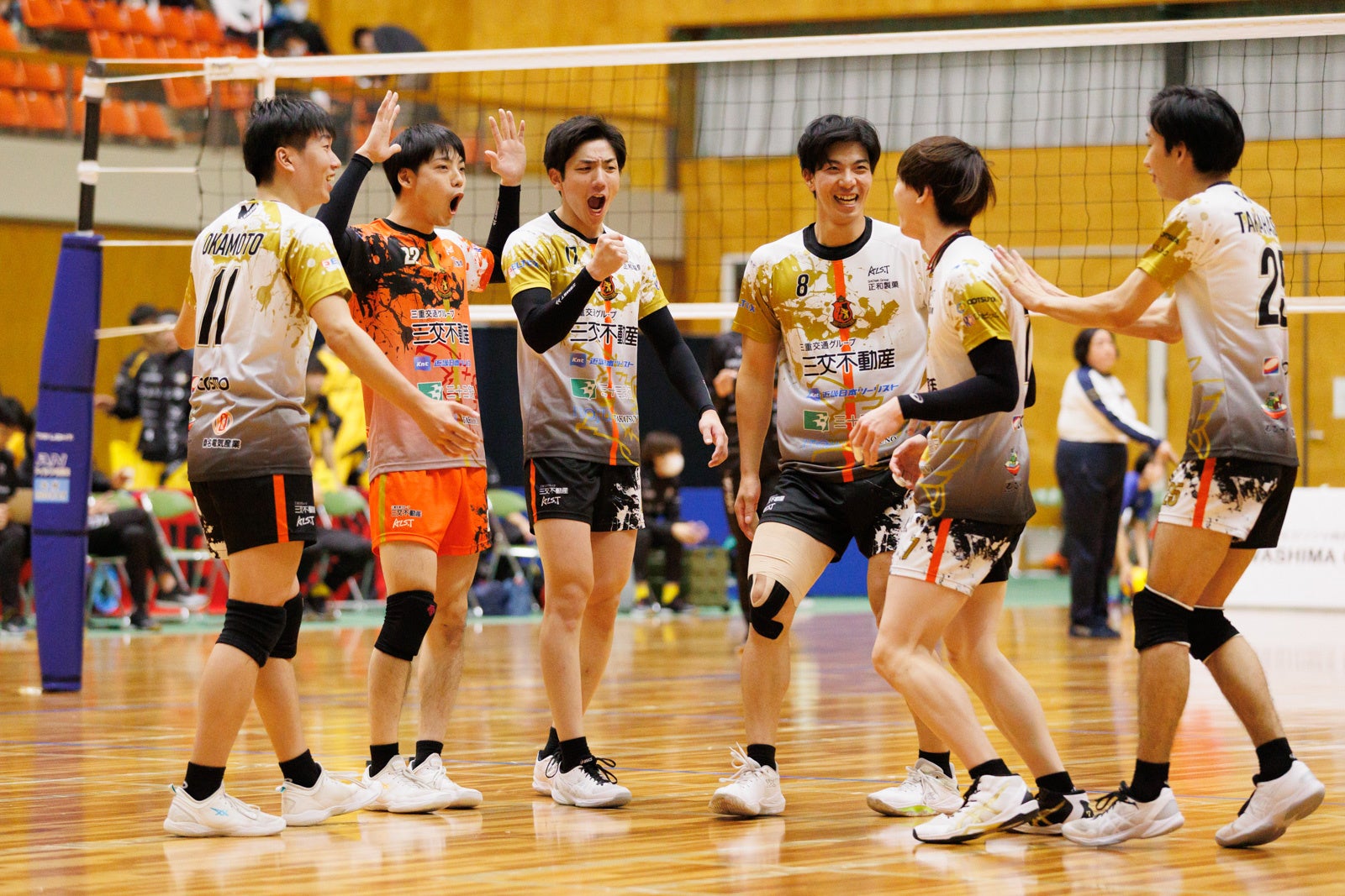 好調の北海道YSに勝利したヴィアティン 第1セット